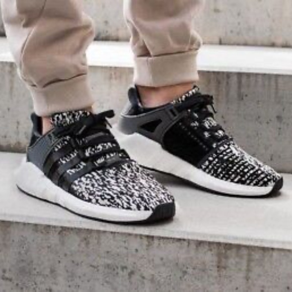 adidas EQT Support 93/17 Black Glitch sz 10 - Picture 2 of 11